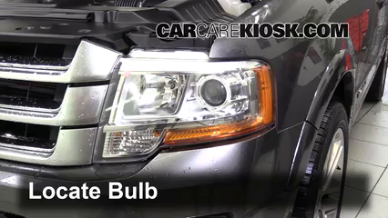 2015 Ford Expedition Platinum 3.5L V6 Turbo Lights Parking Light (replace bulb)